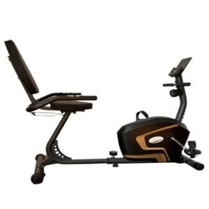 Slim line recumbent bike